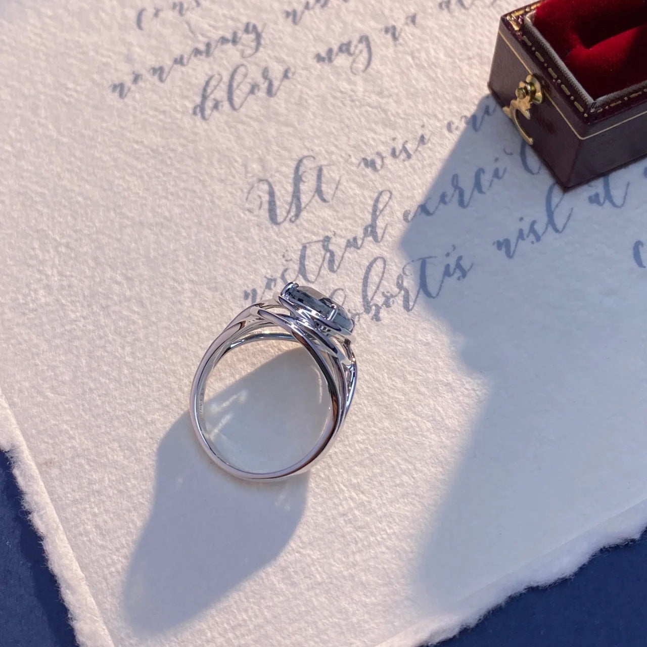 Amethyst Statement Ring