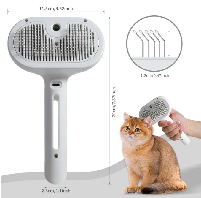 Pet Grooming with Spray Combo